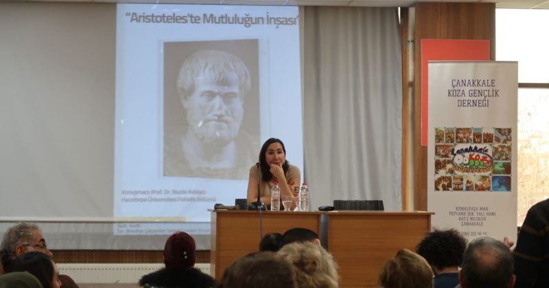 “Aristoteles’te Mutluluğun İnşası” Etkinliği Gerçekleştirildi