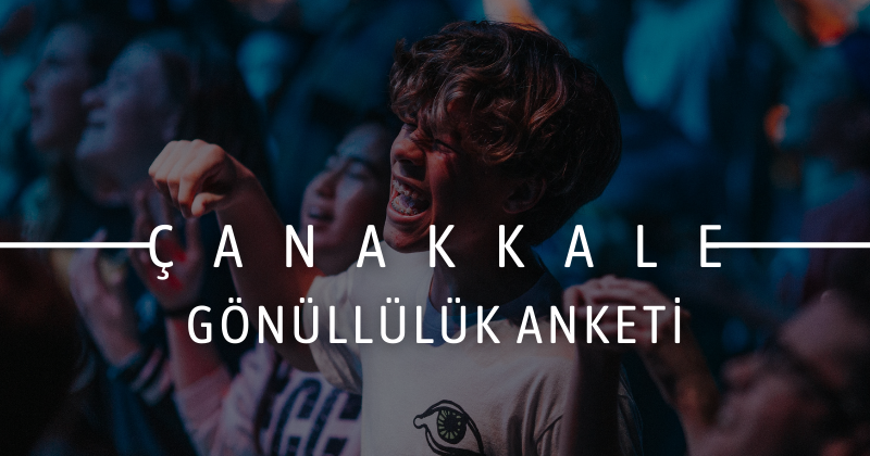 Çanakkale Gönüllülük Anketi