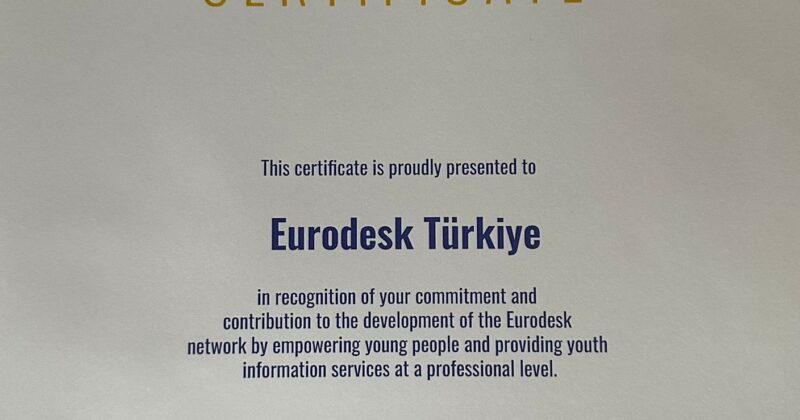 Eurodesk Türkiye’nin 15. Yılı